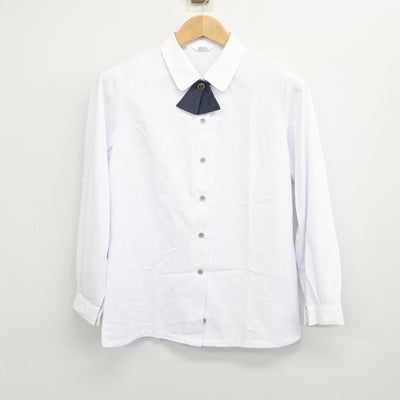 【中古】福岡県 久留米商業高等学校 女子制服 4点 (ブレザー・シャツ・スカート) sf103059