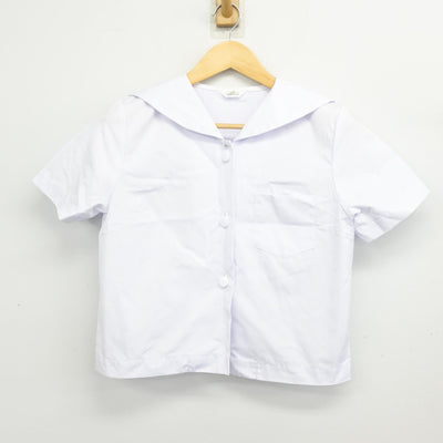 【中古】長崎県 大野中学校 女子制服 2点 (セーラー服・スカート) sf103068