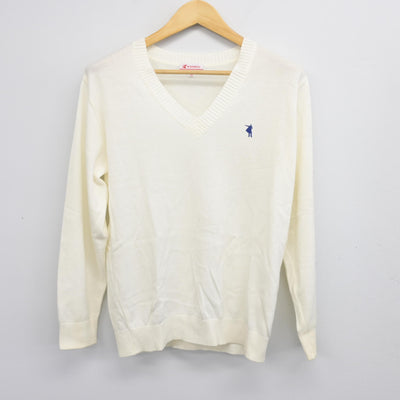 【中古】 クラーク記念国際高等学校 女子制服 2点 (ニット・ズボン) sf103073