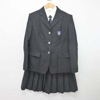 【中古】兵庫県 西宮今津高等学校 女子制服 4点 (ブレザー・シャツ・スカート) sf103077
