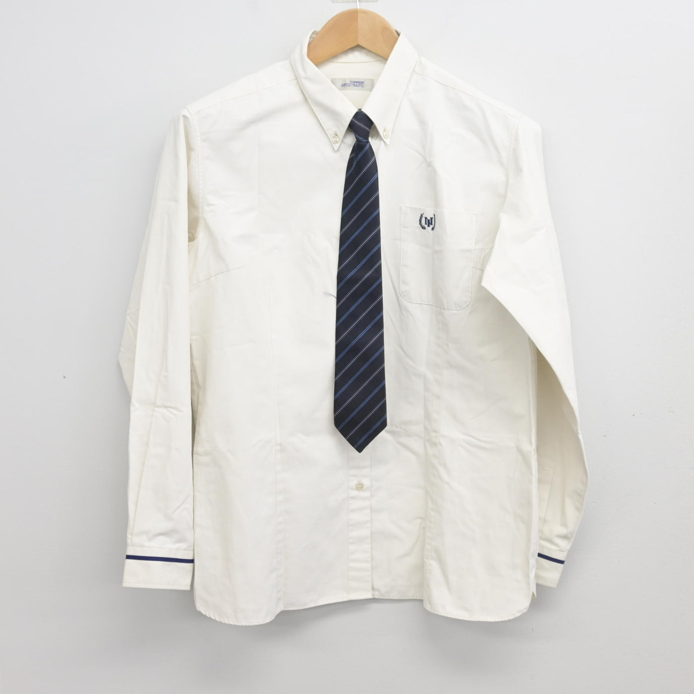 【中古】兵庫県 西宮今津高等学校 女子制服 4点 (ブレザー・シャツ・スカート) sf103077