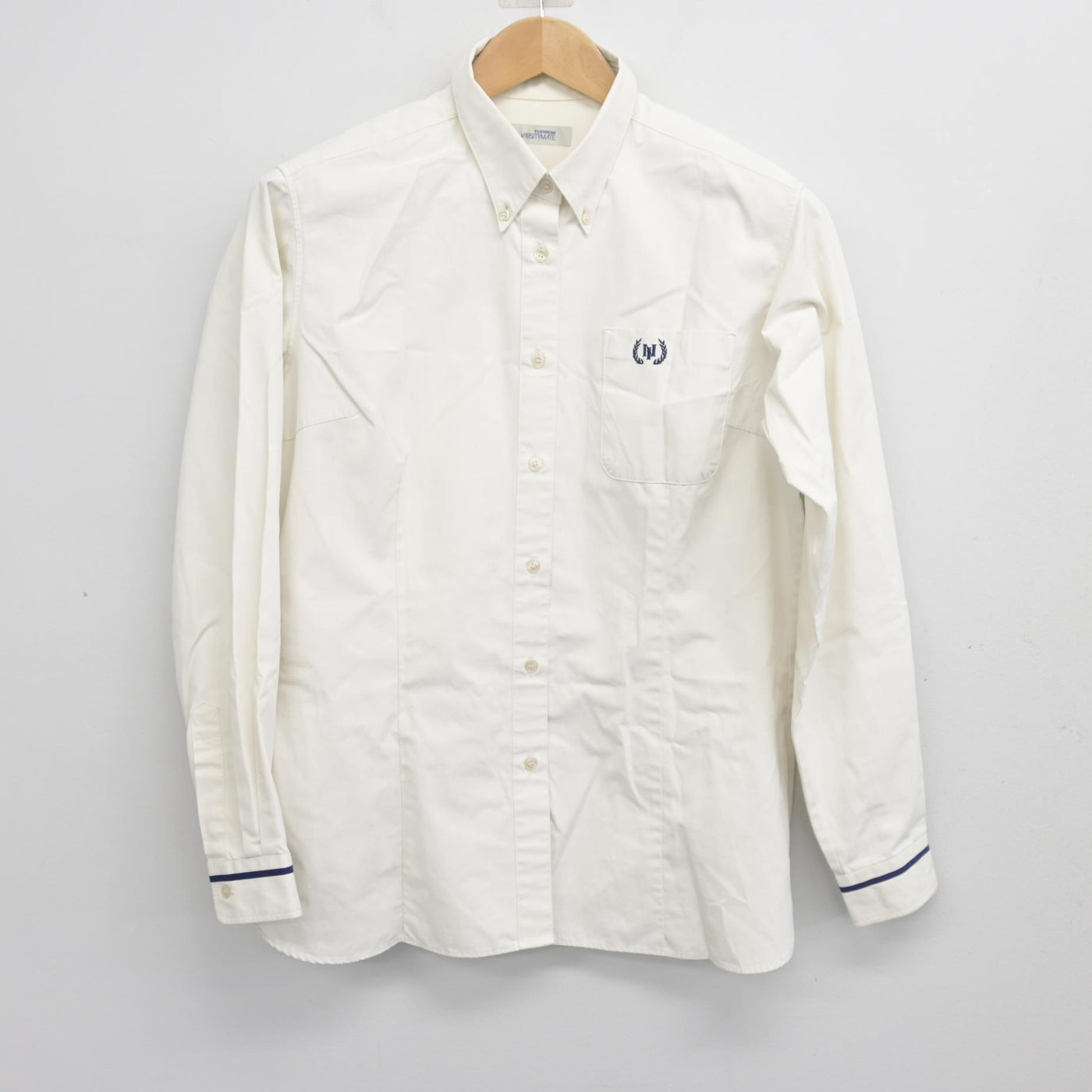 【中古】兵庫県 西宮今津高等学校 女子制服 3点 (ニット・シャツ・スカート) sf103078