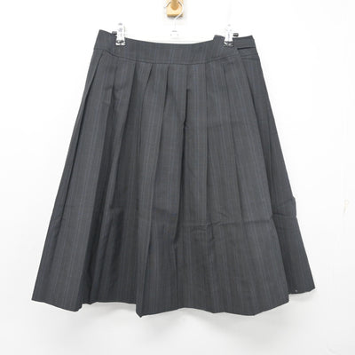 【中古】兵庫県 西宮今津高等学校 女子制服 3点 (ニット・シャツ・スカート) sf103078