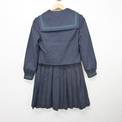 【中古】東京都 二松學舍大学附属高等学校 女子制服 4点 (セーラー服・スカート) sf103081