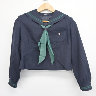 【中古】東京都 二松學舍大学附属高等学校 女子制服 4点 (セーラー服・スカート) sf103081