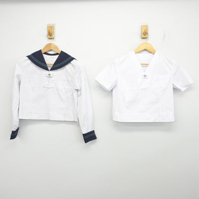 【中古】東京都 二松學舍大学附属高等学校 女子制服 2点 (セーラー服) sf103083