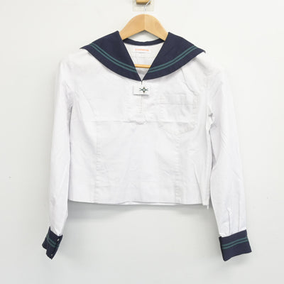 【中古】東京都 二松學舍大学附属高等学校 女子制服 2点 (セーラー服) sf103083