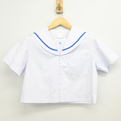 【中古】岐阜県 笠松中学校 女子制服 2点 (セーラー服・スカート) sf103093