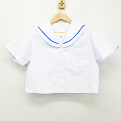 【中古】岐阜県 笠松中学校 女子制服 2点 (セーラー服・スカート) sf103094