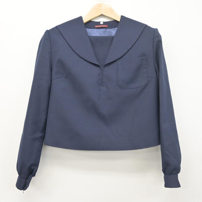 【中古】岐阜県 笠松中学校 女子制服 2点 (セーラー服・スカート) sf103095