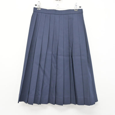 【中古】岐阜県 笠松中学校 女子制服 2点 (セーラー服・スカート) sf103095