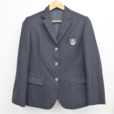【中古】岐阜県 羽島高等学校 女子制服 3点 (ブレザー・スカート) sf103097