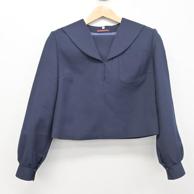 【中古】岐阜県 笠松中学校 女子制服 2点 (セーラー服・スカート) sf103098