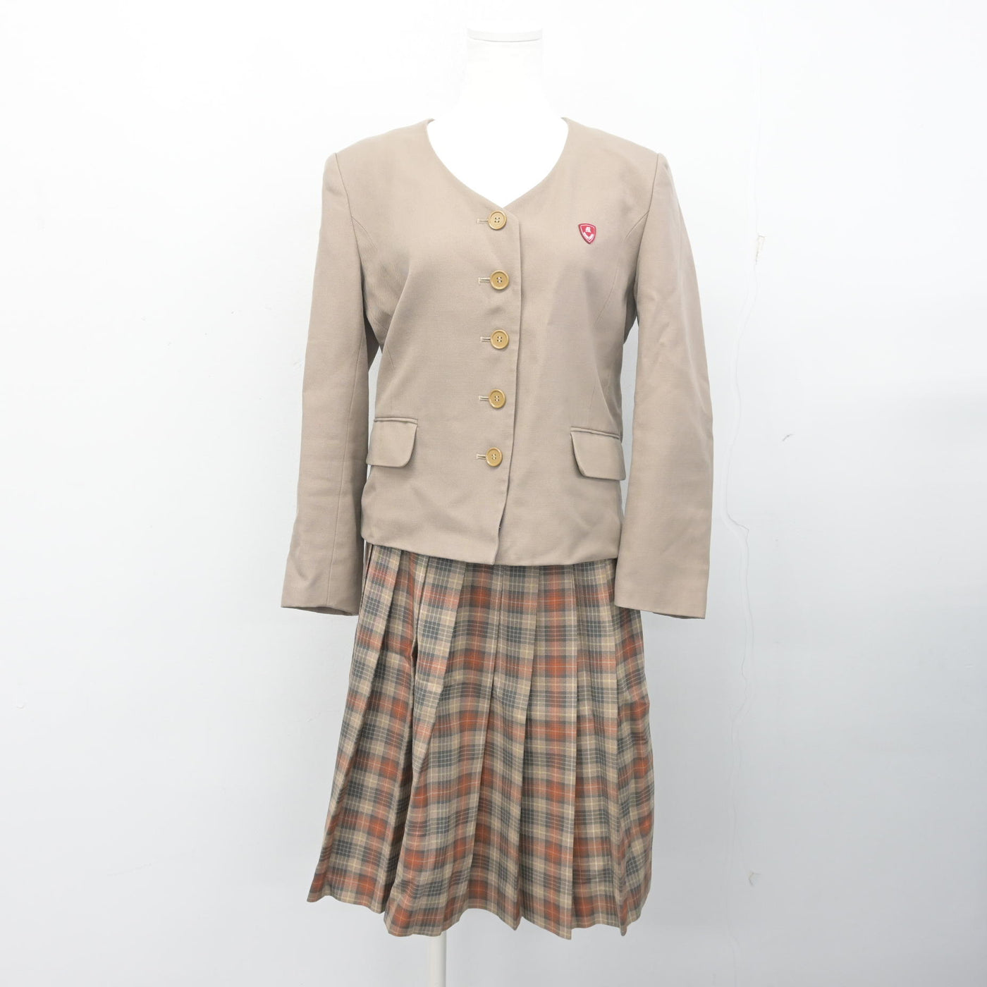【中古】愛知県 名城大学附属高等学校 女子制服 3点 (ブレザー・スカート・スカート) sf103099