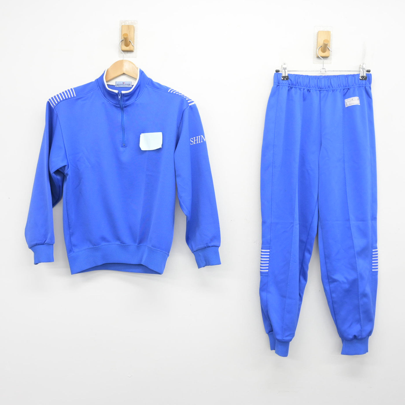 【中古】群馬県 榛東中学校 女子制服 2点 (ジャージ 上・ジャージ 下) sf103104