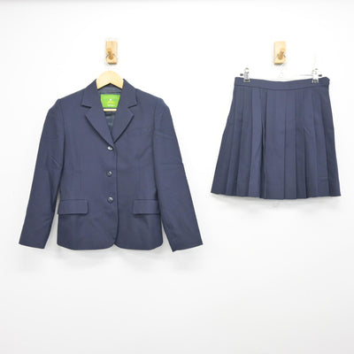 【中古】神奈川県 多摩高等学校 女子制服 2点 (ブレザー・スカート) sf103115