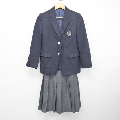 【中古】愛知県 桜山中学校 女子制服 2点 (ブレザー・スカート) sf103117