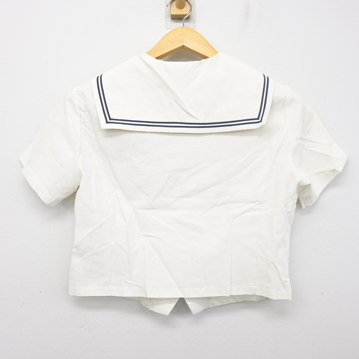 【中古】愛知県 桜花学園高等学校 女子制服 2点 (セーラー服・スカート) sf103120