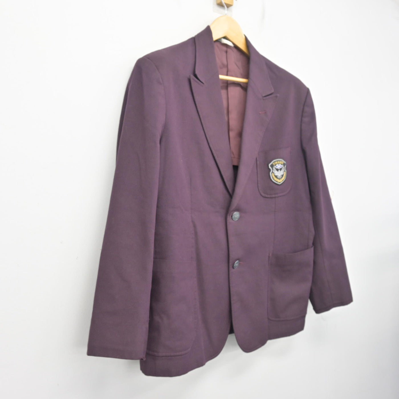 【中古】京都府 梅津中学校/旧モデル 男子制服 2点 (ブレザー) sf103126