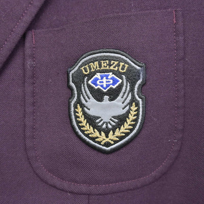 【中古】京都府 梅津中学校/旧モデル 男子制服 2点 (ブレザー) sf103126