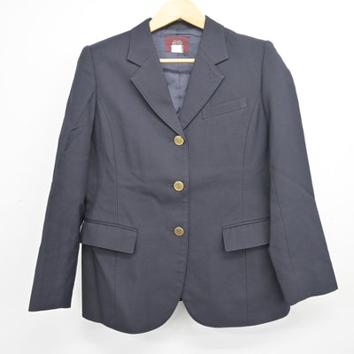 【中古】東京都 墨田川高等学校 女子制服 3点 (ブレザー・スカート) sf103128