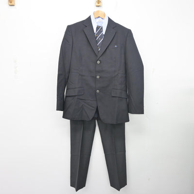 【中古】千葉県 東海大学付属浦安高等学校 男子制服 4点 (ブレザー・シャツ・ズボン) sf103136