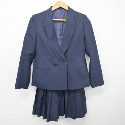 【中古】島根県 大田高等学校 女子制服 3点 (ブレザー・スカート) sf103143