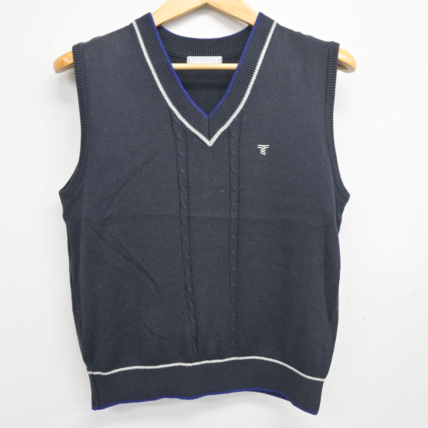 【中古】神奈川県 東海大学付属相模高等学校 女子制服 2点 (ニットベスト・ニット) sf103152