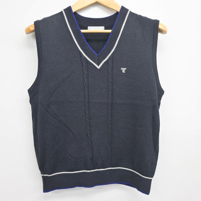 【中古】神奈川県 東海大学付属相模高等学校 女子制服 2点 (ニットベスト・ニット) sf103152