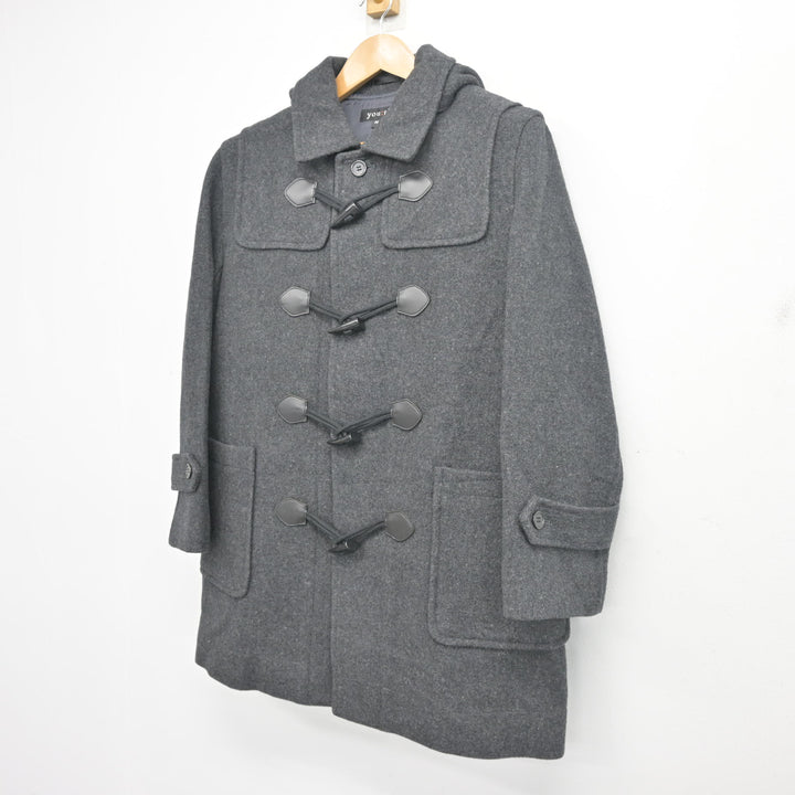 中古】福岡県 久留米商業高等学校 女子制服 1点 (コート) sf103159