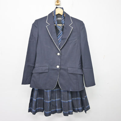 【中古】東京都 文化学園大学杉並高等学校 女子制服 3点 (ブレザー・スカート) sf103178