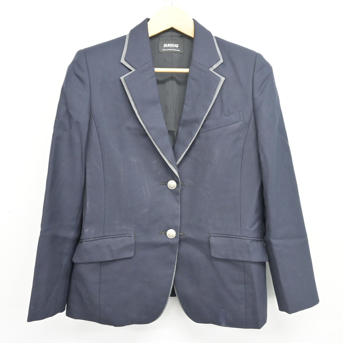 【中古】東京都 文化学園大学杉並高等学校 女子制服 3点 (ブレザー・スカート) sf103178