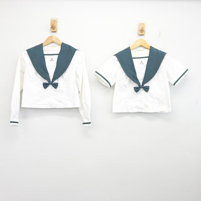 【中古】千葉県 成田国際高等学校 女子制服 4点 (セーラー服) sf103186