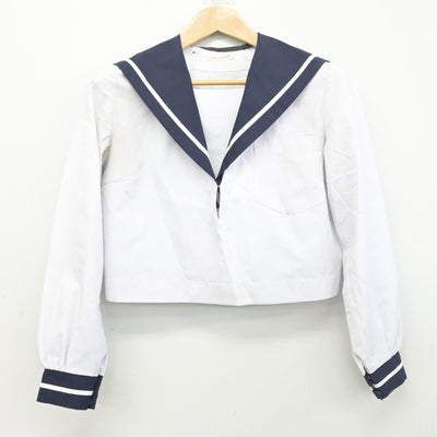 【中古】愛知県 金城学院高等学校 女子制服 2点 (セーラー服・スカート) sf103191