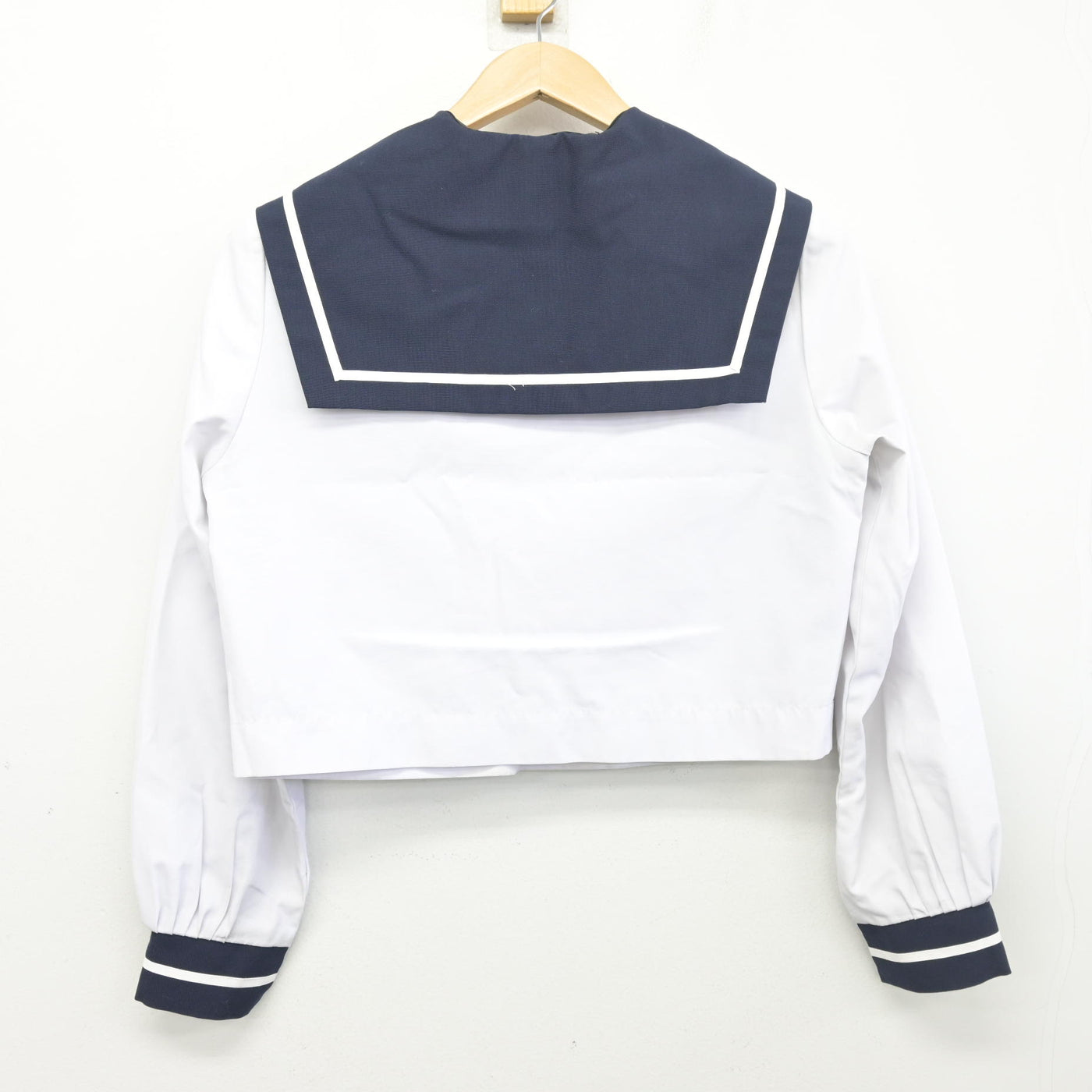 【中古】愛知県 金城学院高等学校 女子制服 2点 (セーラー服・スカート) sf103191