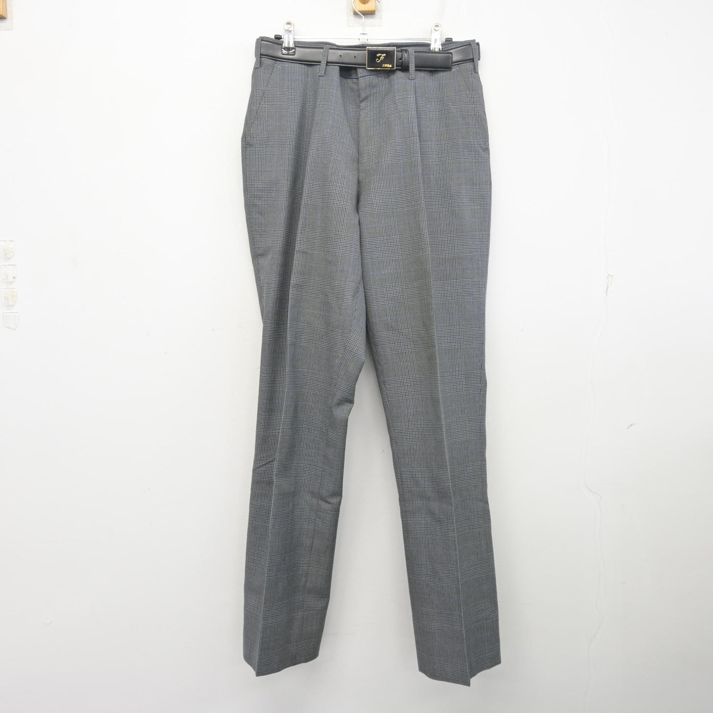【中古】福岡県 福岡舞鶴高等学校 男子制服 5点 (ブレザー・シャツ・ズボン) sf103192