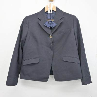 【中古】埼玉県 淑徳与野中学校 女子制服 4点 (ブレザー・スカート) sf103201