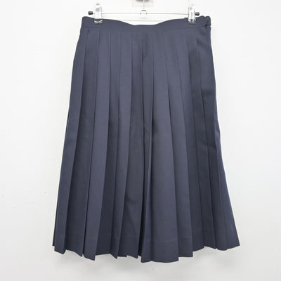 【中古】群馬県 伊勢崎市立第二中学校 女子制服 3点 (ブレザー・ベスト・スカート) sf103202