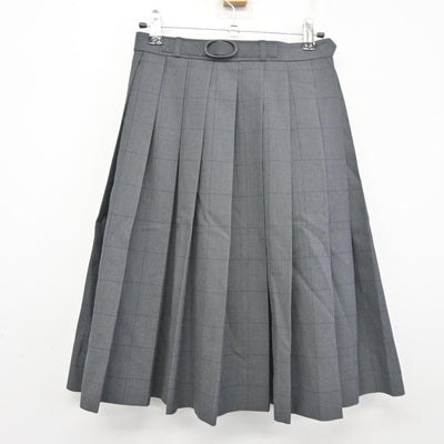 【中古】群馬県 伊勢崎興陽高等学校 女子制服 3点 (ブレザー・ニット・スカート) sf103203
