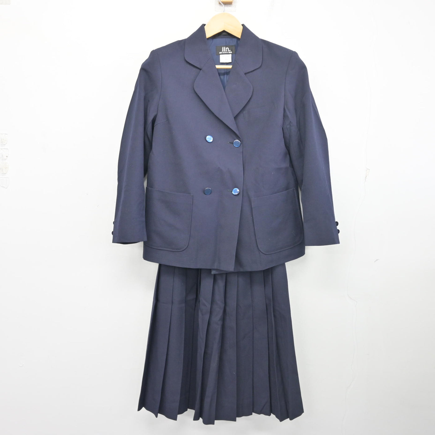 【中古】栃木県 大平中学校 女子制服 3点 (ブレザー・ベスト・スカート) sf103211