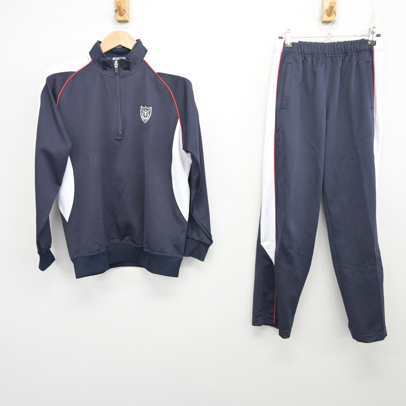 【中古】静岡県 細江中学校 女子制服 2点 (ジャージ 上・ジャージ 下) sf103214