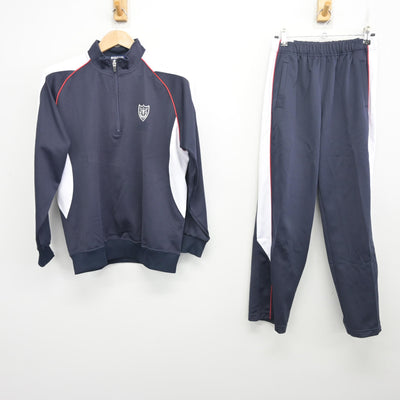 【中古】静岡県 細江中学校 女子制服 2点 (ジャージ 上・ジャージ 下) sf103214