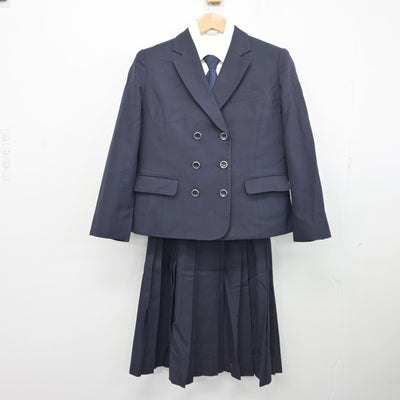 【中古】愛知県 工芸高等学校 女子制服 4点 (ブレザー・シャツ・スカート) sf103217