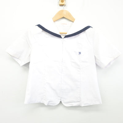 【中古】福岡県 則松中学校 女子制服 2点 (セーラー服・スカート) sf103226