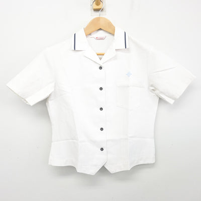 【中古】福岡県 筑紫丘高等学校 女子制服 2点 (シャツ・スカート) sf103229