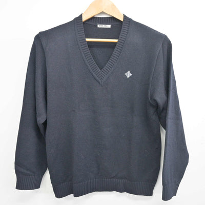 【中古】福岡県 筑紫丘高等学校 女子制服 2点 (ニット・シャツ) sf103231