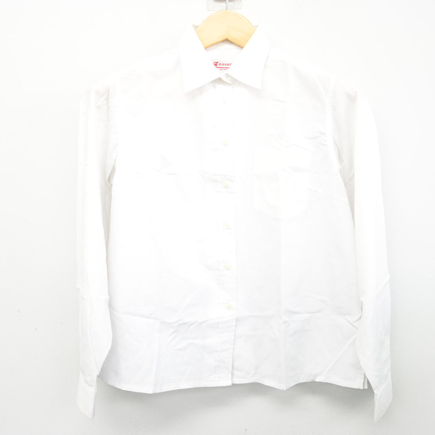 【中古】福岡県 筑紫丘高等学校 女子制服 2点 (ニット・シャツ) sf103231