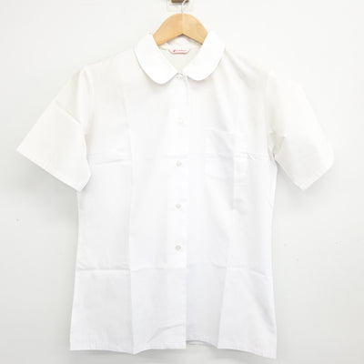 【中古】福岡県 春吉中学校 女子制服 2点 (シャツ・ブラウス) sf103233