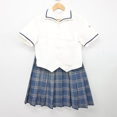 【中古】長崎県 佐世保東翔高等学校 女子制服 2点 (シャツ・スカート) sf103237