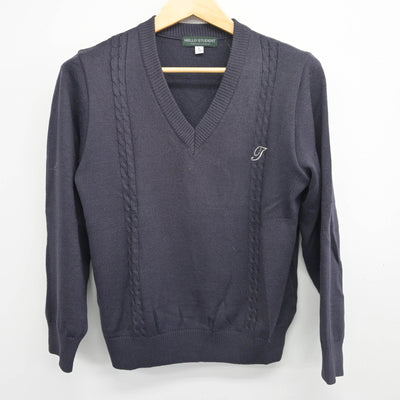 【中古】長崎県 佐世保東翔高等学校 女子制服 2点 (ニット・シャツ) sf103238